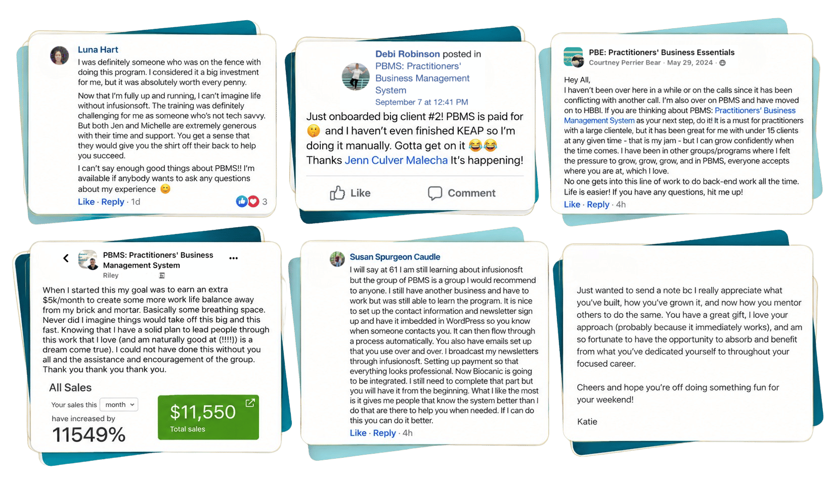 whb business testimonials